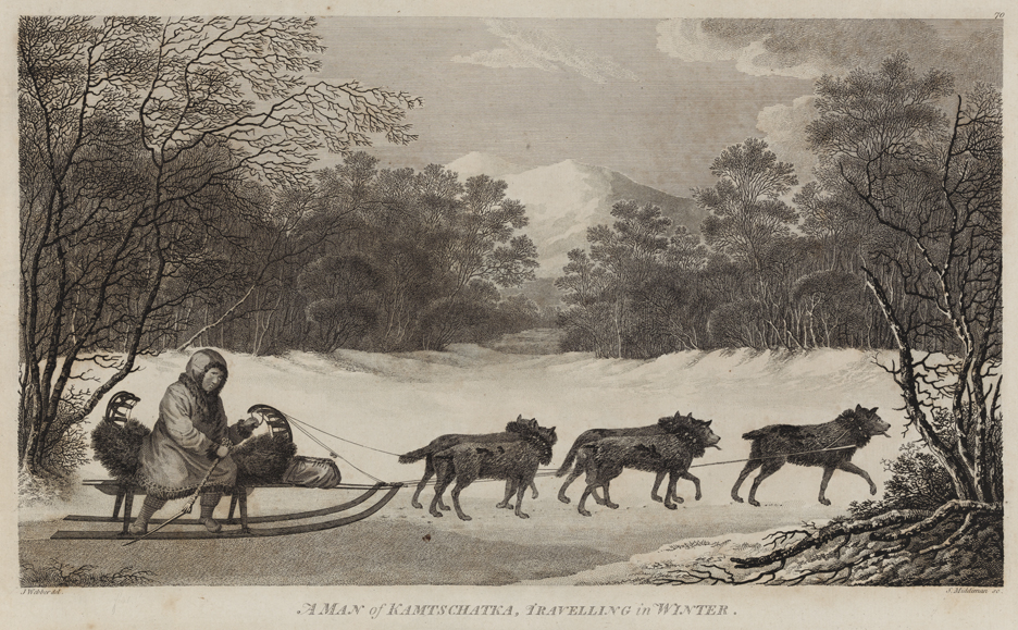 A Man of Kamtschatka, Travelling in Winter