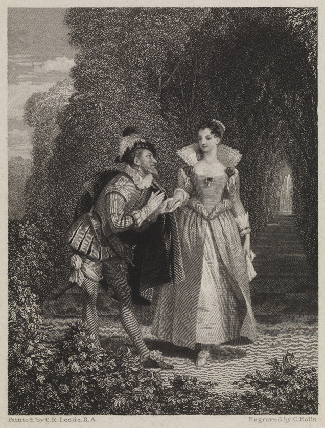 [Figures from "May Day, in the Reign of Queen Elizabeth"]