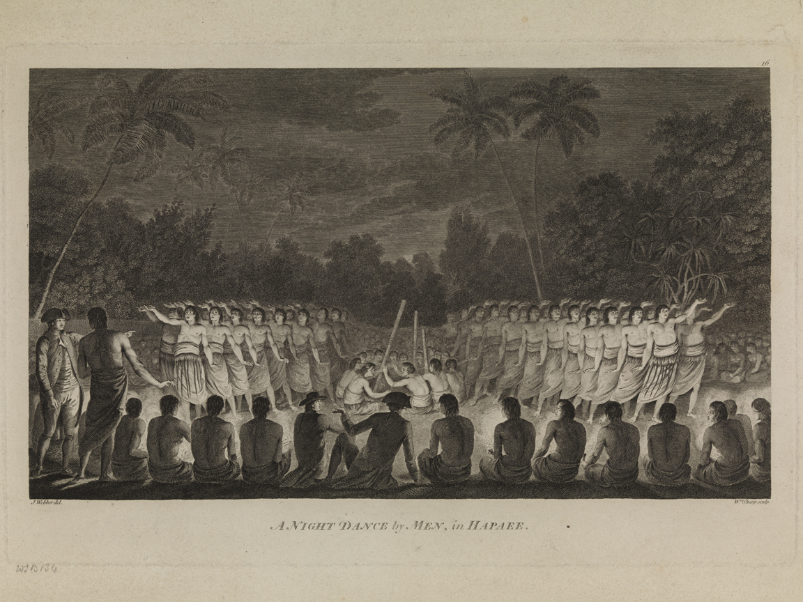 A Night Dance by Men, in Hapaee