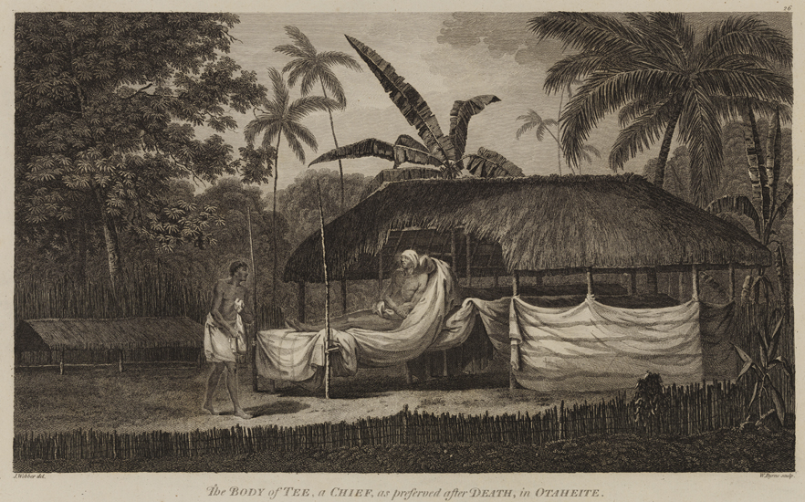 The Body of Tee, a Chief, as Preserved after Death, in Otaheite