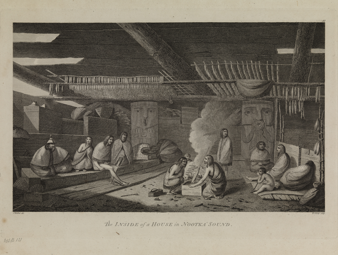 The Inside of a House in Nottka Sound