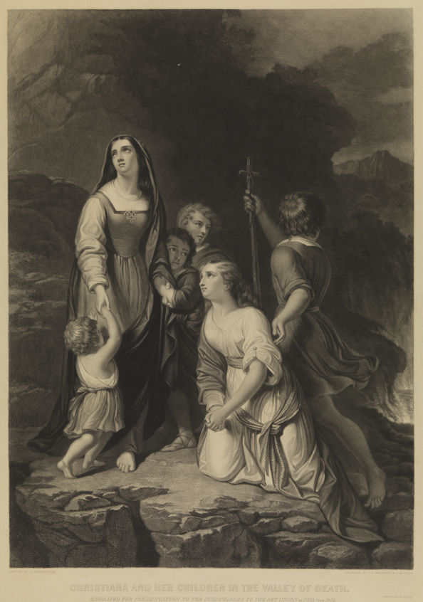 Christiana and her Children in the Valley of Death