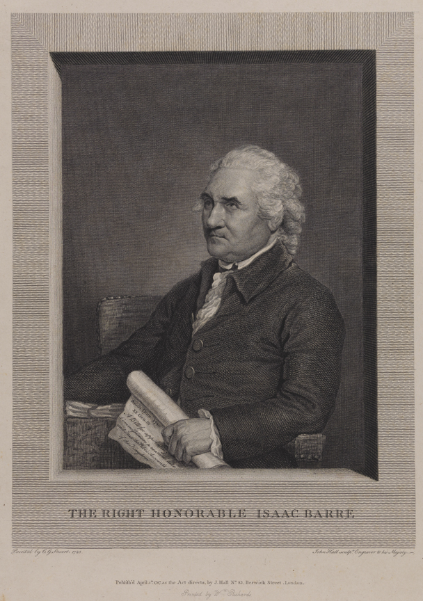 The Right Honorable Isaac Barre