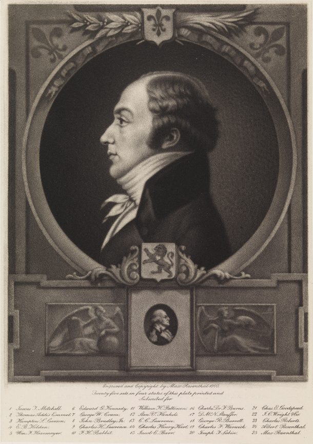 [Profile portrait of a 19th century man]