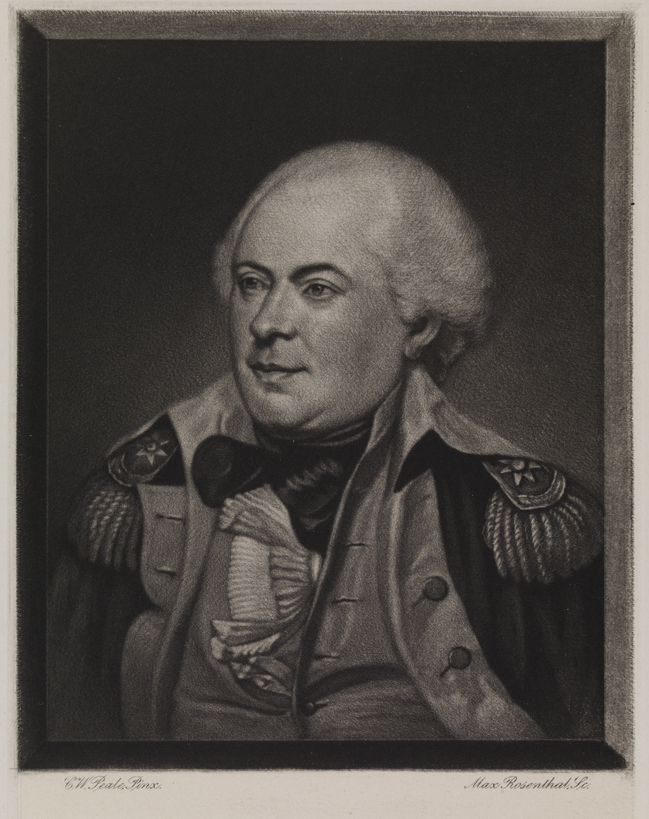 [Portrait of a man in 18th century military dress]