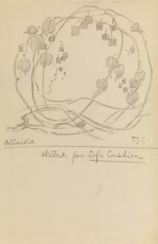 Sketch for Sofa Cushion