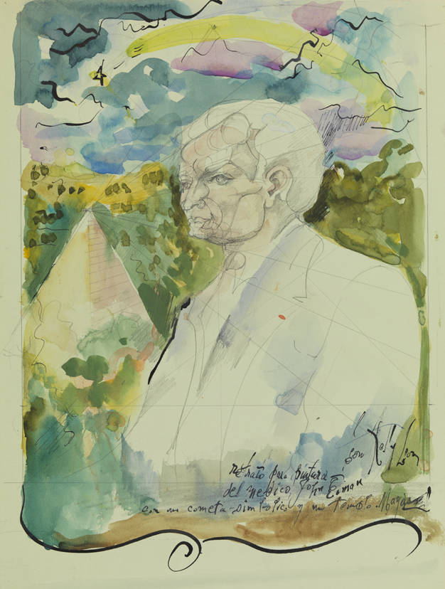 Study for the Portrait of Dr. John Eiman