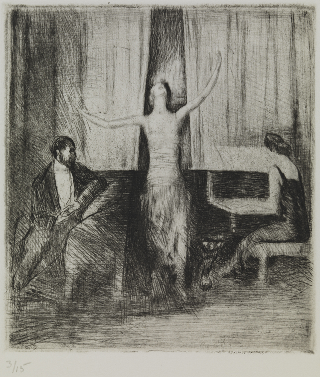 XX (Dorziat reciting, fourth (?) state)