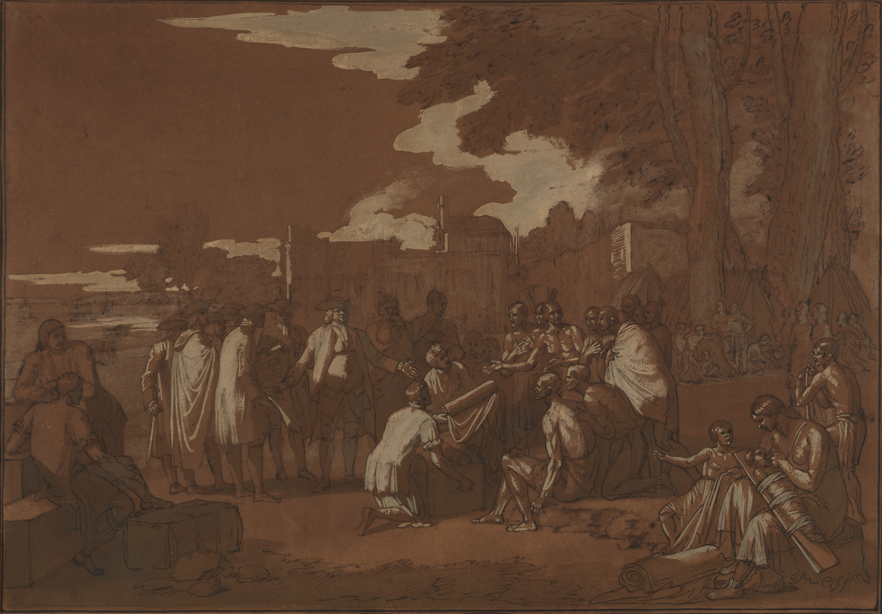Penn's Treaty with the Indians (compositional study)