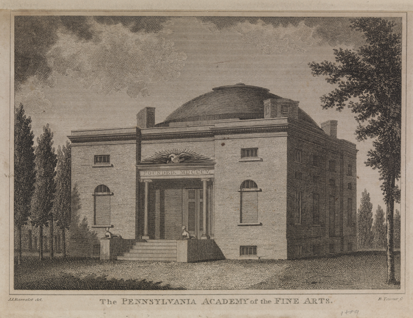 The Pennsylvania Academy of the Fine Arts [First building]