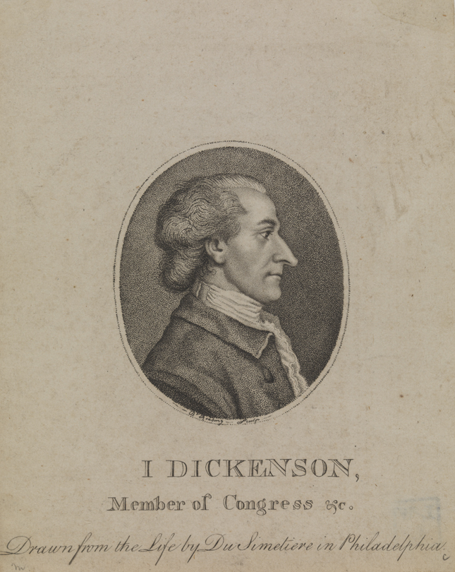 I. [John] Dickenson
