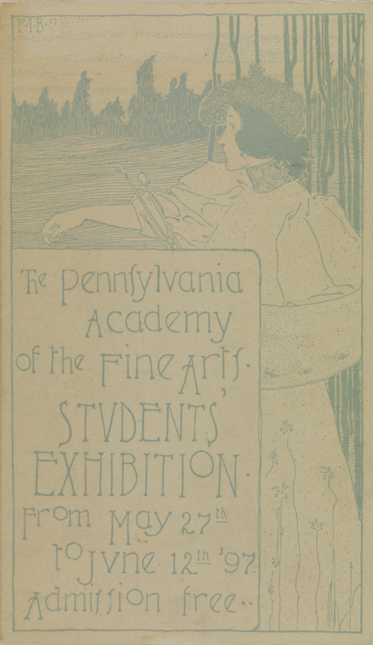 The Pennsylvania Academy of the Fine Arts: Students' Exhibtion (Announcement)