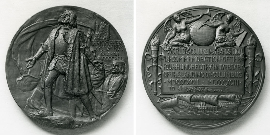 World's Columbian Exposition Commemorative Presentation Medal