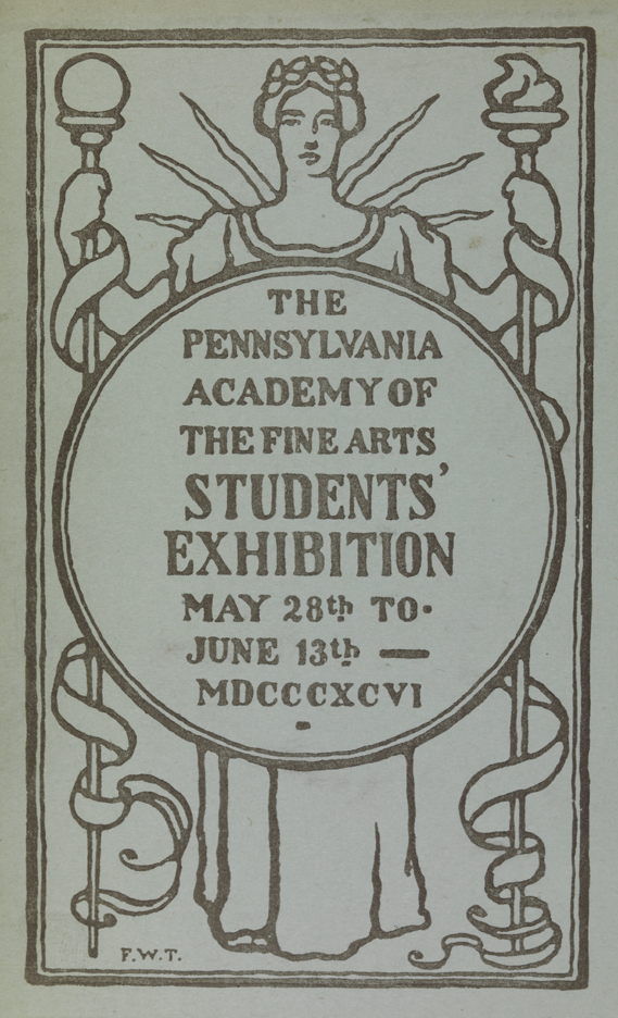 [Pennsylvania Academy of the Fine Arts student exhibtion 1896]