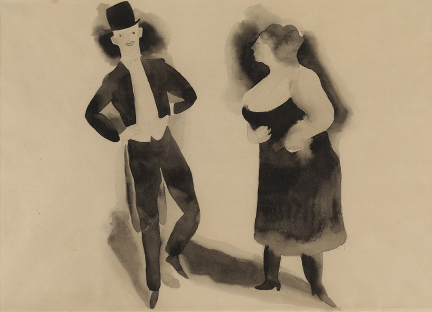 [Vaudeville dancers]