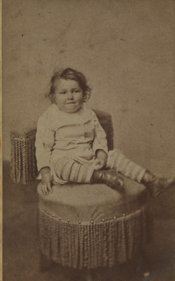 Unidentified child (Margaret Crowell?)