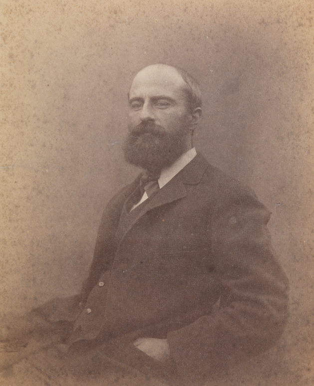 William Sartain sitting