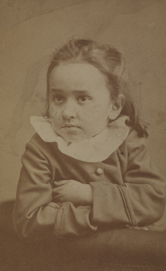 Unidentified child (Ella Crowell?)