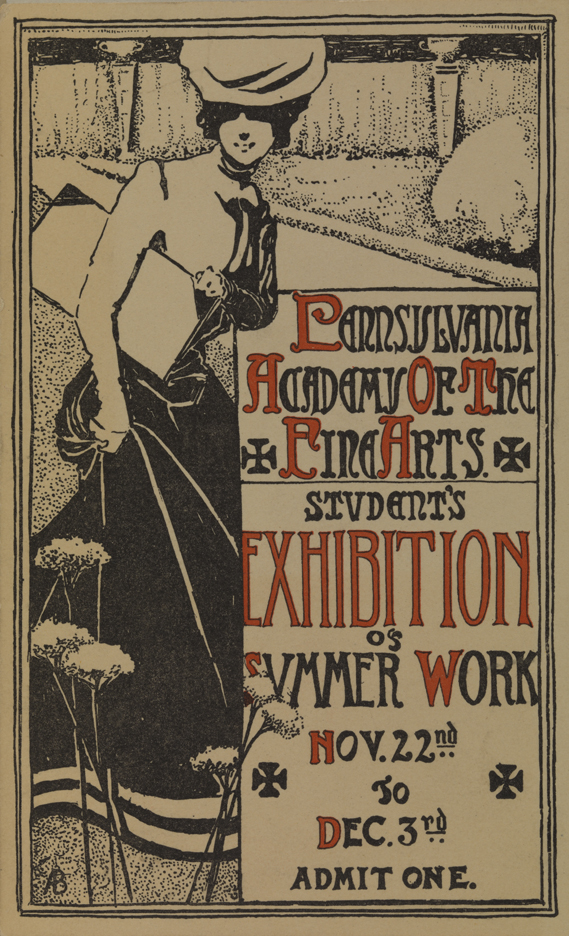 Pennsylvania Academy of the Fine Arts Students Exhibtion of Summer Work Nov 22nd to Dec 3rd