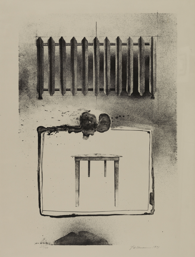 Untitled (Radiator and Table)