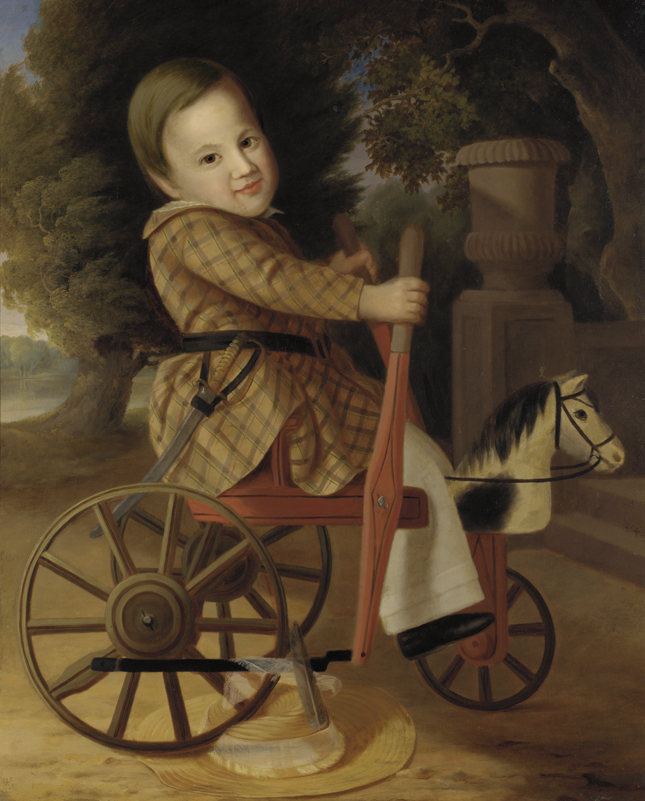 Boy on Tricycle