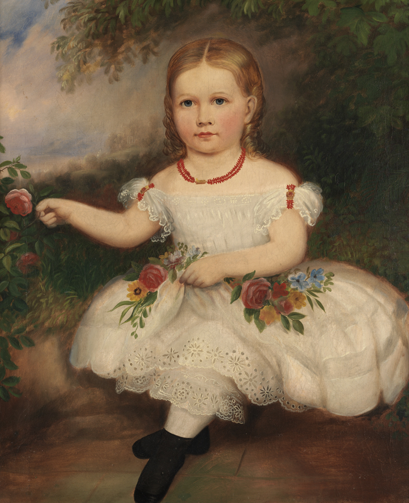 Girl with White Dress