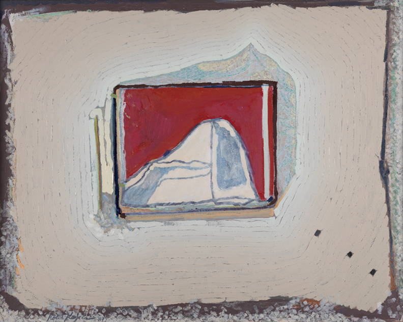 Red Cave with Indian Pipes