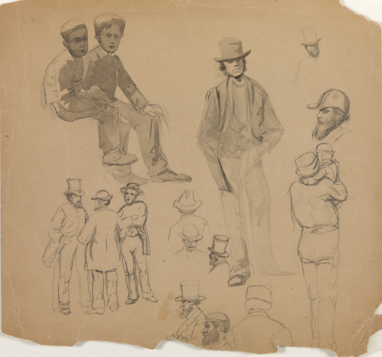 Figure Studies of Men and Boys