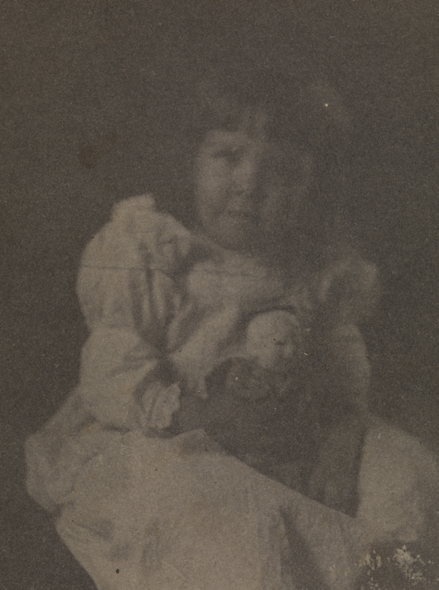 Marian Willoughby Josephs (with doll on lap)