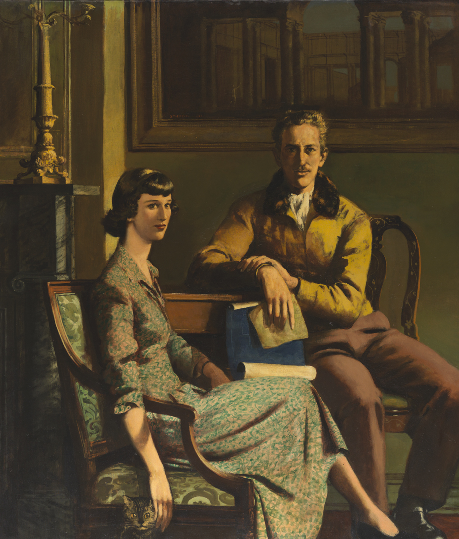 George B. Roberts and His Daughter Alice