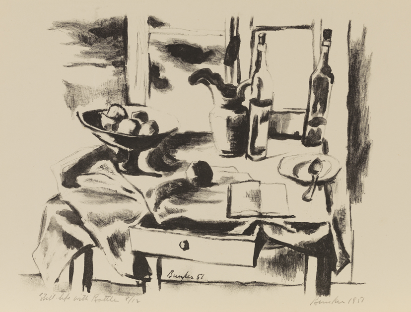 Still Life with Bottles