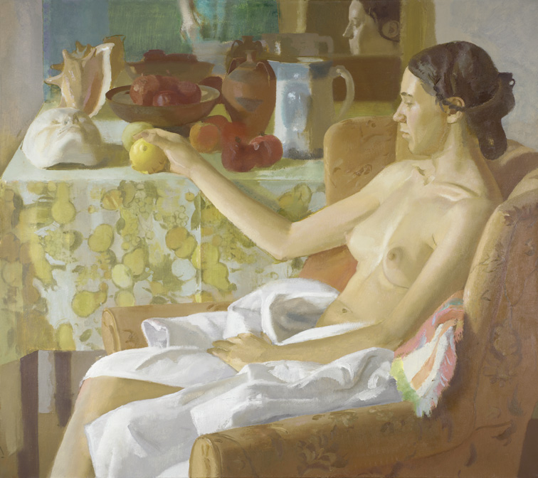 Portrait of Lauren with Still Life