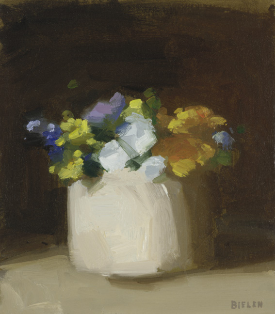 Mixed Flowers in Earthenware
