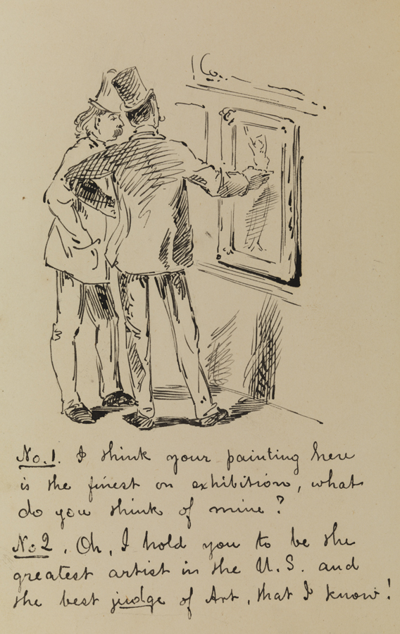 Visitors to an Exhibition [No. 1.]