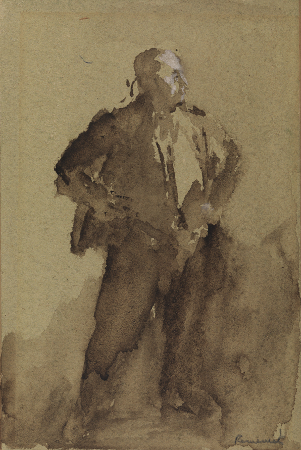 Study for "Portrait of Benjamin D. Bernstein"