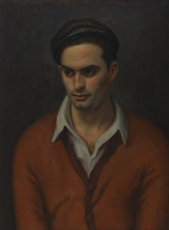 Portrait of Man with Hat