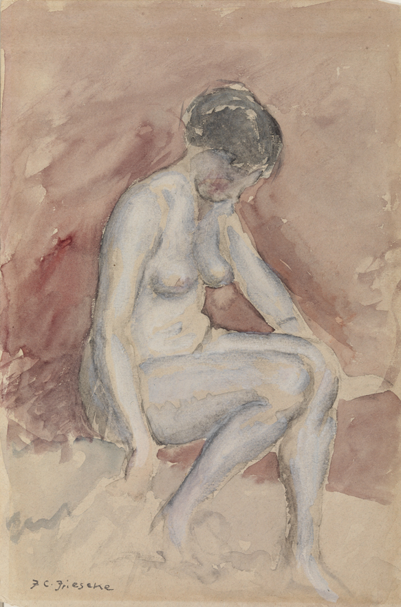 Nude Seated (Study)