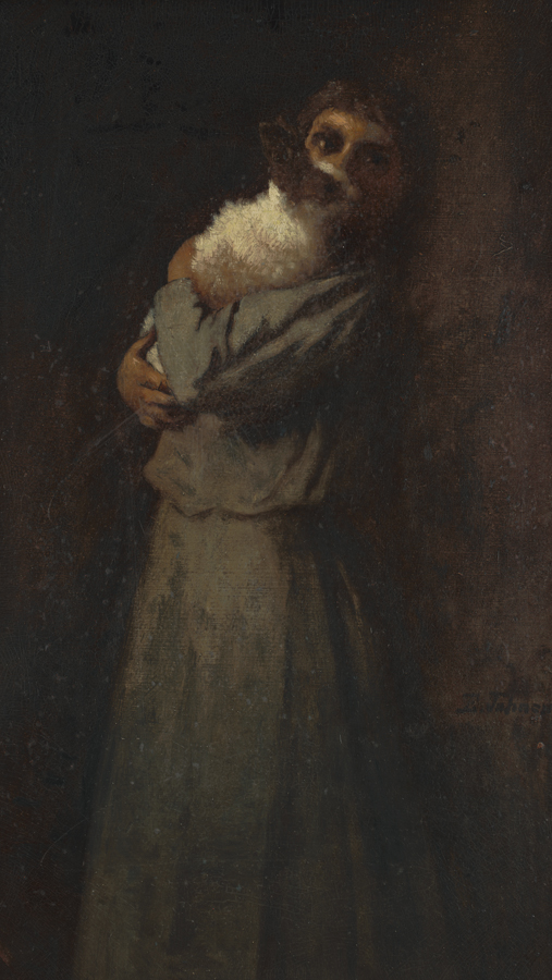 Girl with Rabbit