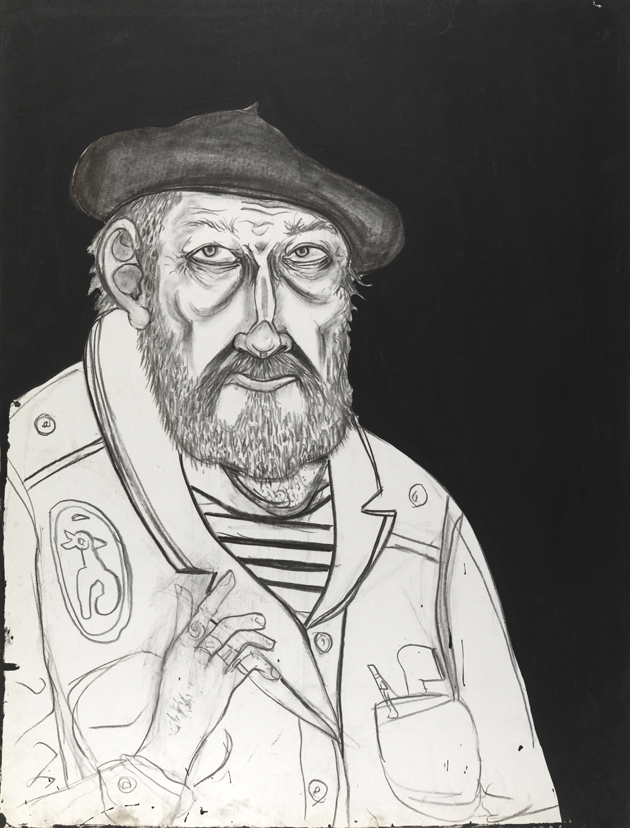 Self-Portrait (with black beret)