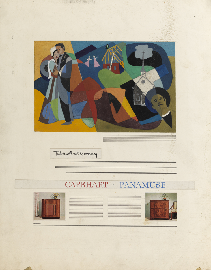 Study for "Appalachian Spring" (Capehart Advertisement)