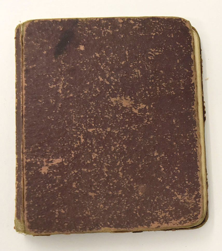 (Small sketchbook - maroon cover)