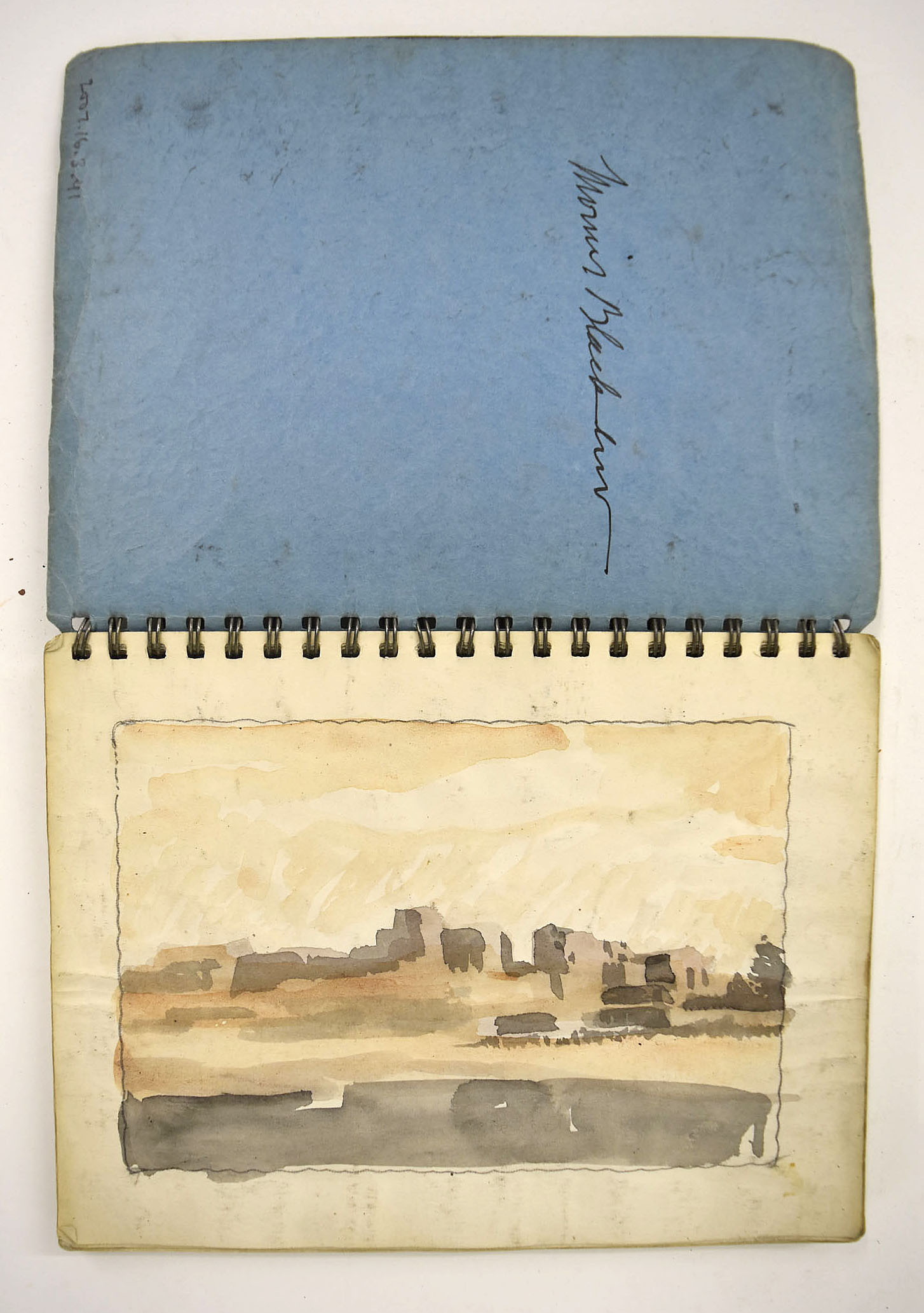 (Small sketchbook - blue cover)