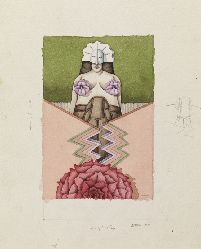 Study (for "Untitled" painting)