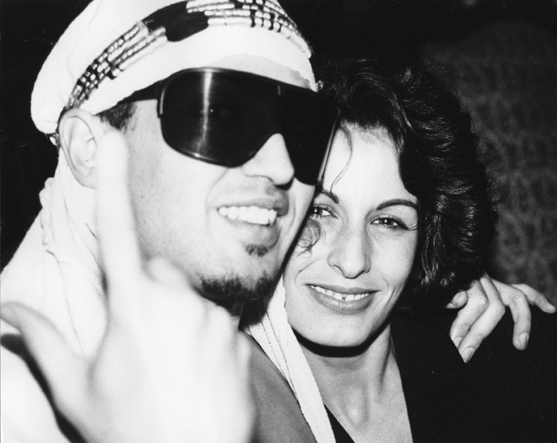 Johnny Dynell and Alba Clemente