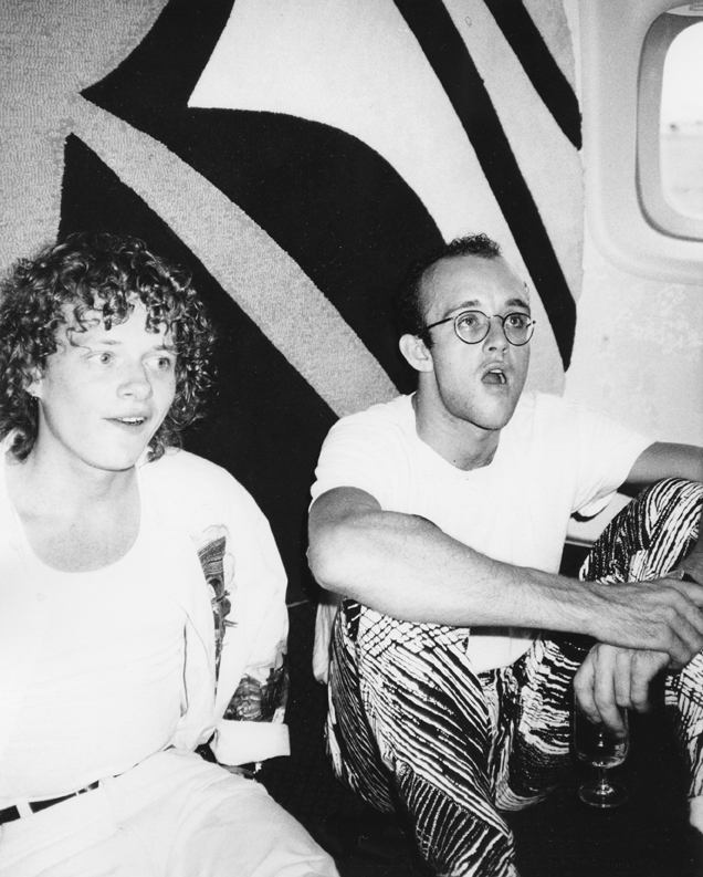 Keith Haring and Dean Zimmerman