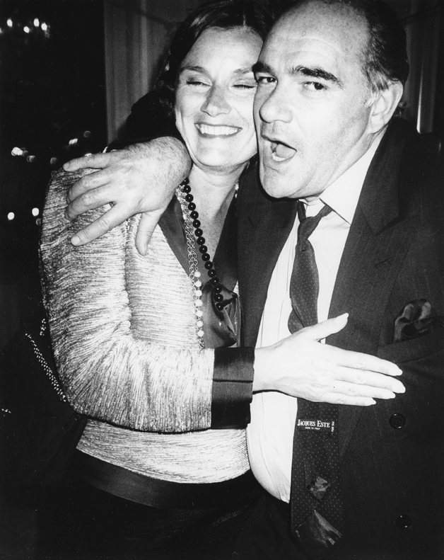 Michel Roux (with Victoria Ghilaga at the Plaza Athenee, New York)