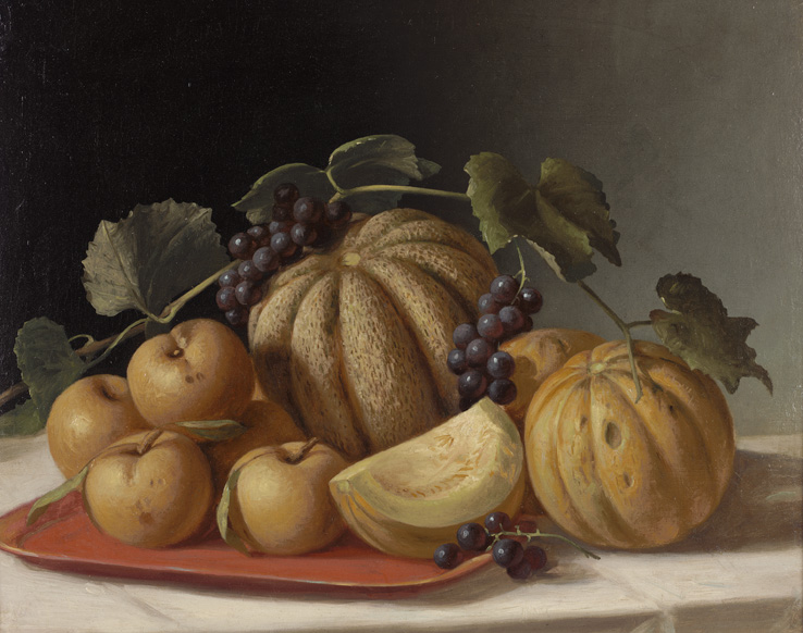 Melons and Yellow Apples