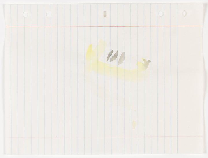 Untitled (Loose leaf notebook drawings - box 2, group 11: drawing 3)