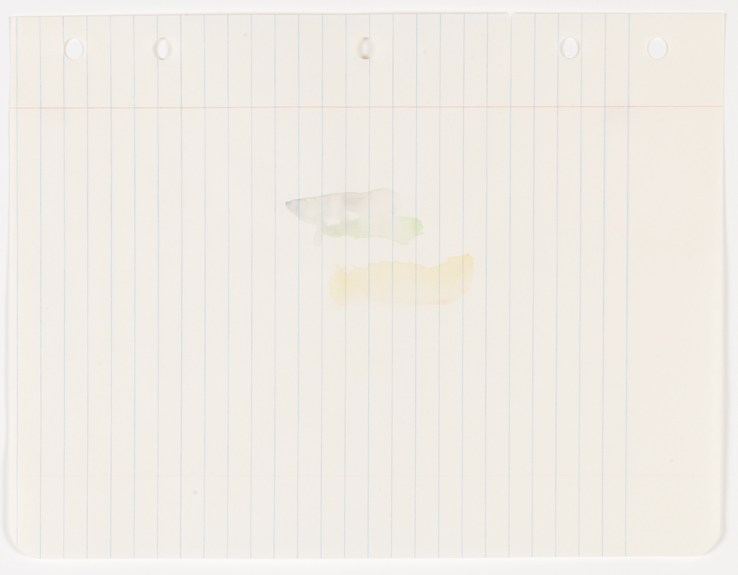 Untitled (Loose leaf notebook drawings - box 5, group 1: drawing 5)