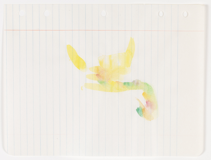 Untitled (Loose leaf notebook drawings - box 5, group 4: drawing 3)